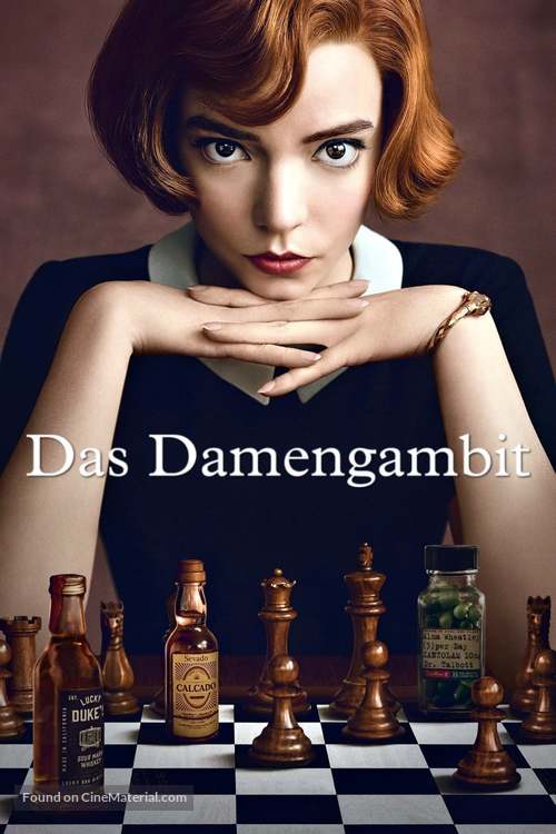 &quot;The Queen&#039;s Gambit&quot; - German Movie Cover