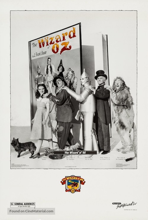 The Wizard of Oz - Re-release movie poster