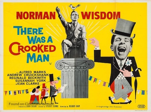 There Was a Crooked Man - British Movie Poster