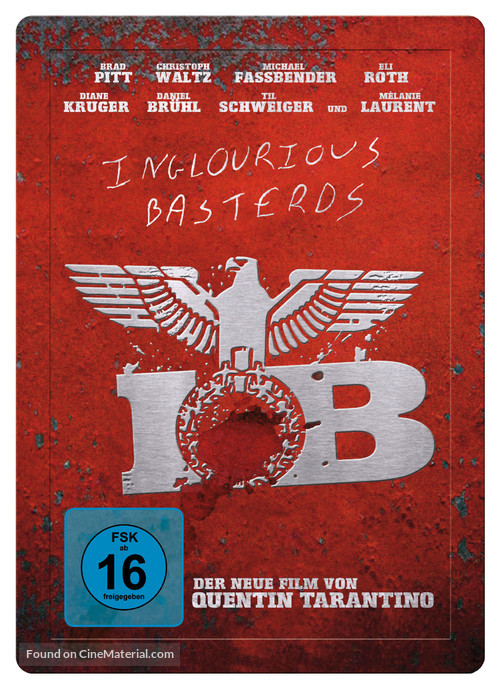 Inglourious Basterds - German DVD movie cover
