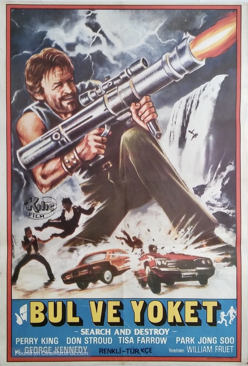 Search and Destroy - Turkish Movie Poster