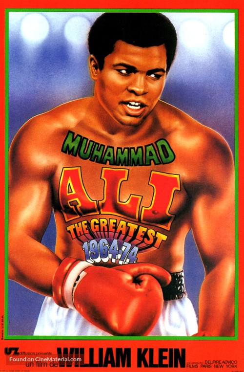 Muhammad Ali, the Greatest - French Movie Poster