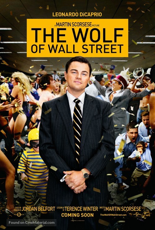 The Wolf of Wall Street - Movie Poster