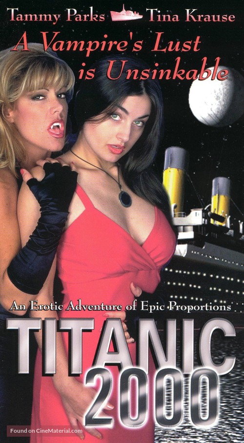 TITanic 2000: Vampire of the Titanic - VHS movie cover