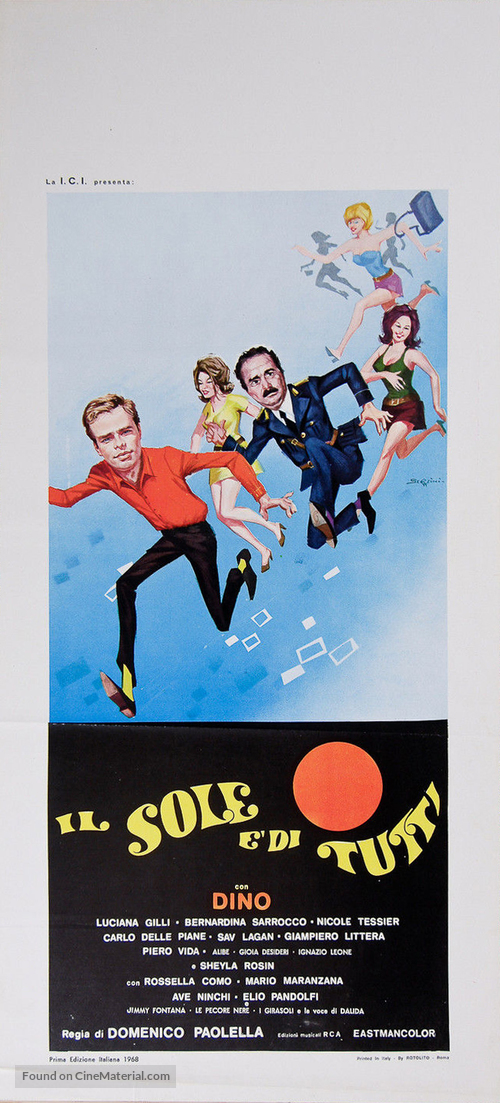 Il sole &egrave; di tutti - Italian Movie Poster