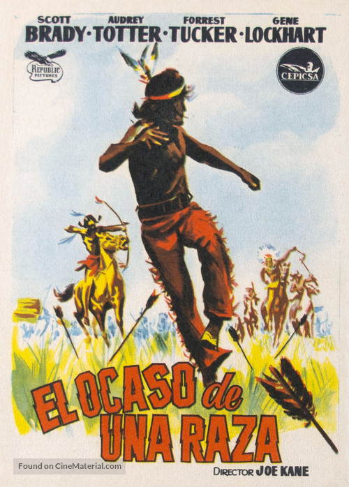The Vanishing American - Spanish Movie Poster