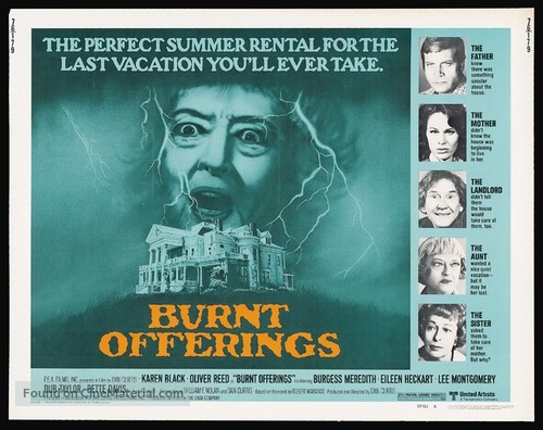 Burnt Offerings - Movie Poster