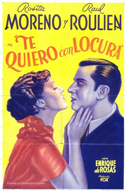 Te quiero con locura - Spanish Movie Poster