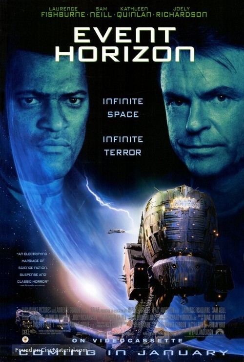 Event Horizon - Video release movie poster