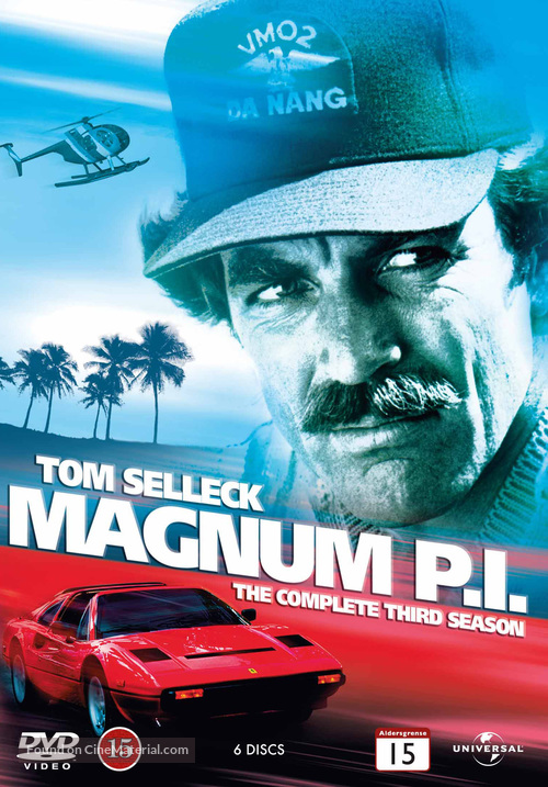 &quot;Magnum, P.I.&quot; - Norwegian DVD movie cover