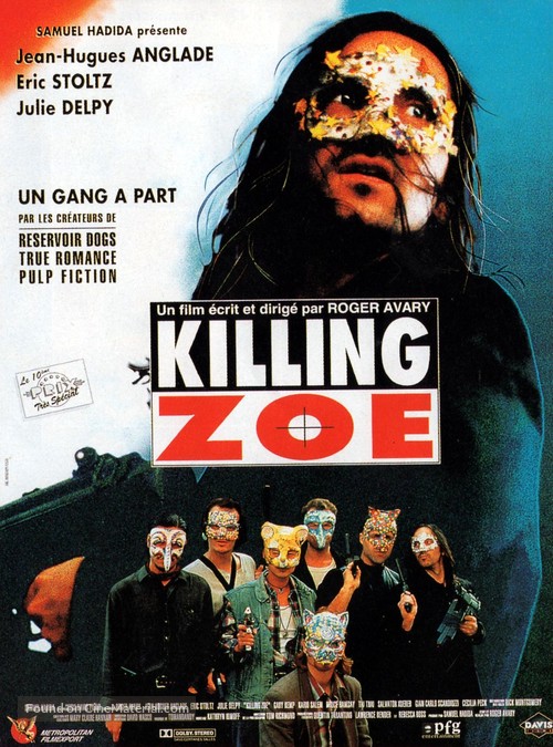 Killing Zoe - French Movie Poster