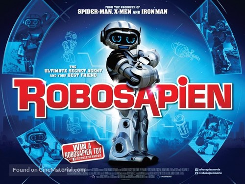 Robosapien: Rebooted - British Movie Poster