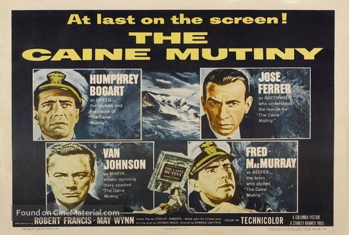 The Caine Mutiny - Movie Poster