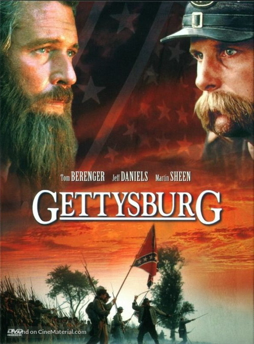 Gettysburg - DVD movie cover