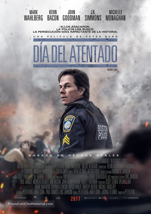 Patriots Day - Argentinian Movie Poster