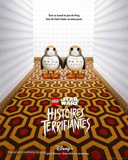 Lego Star Wars Terrifying Tales - French Movie Poster