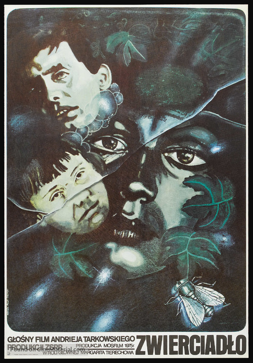 Zerkalo - Polish Movie Poster
