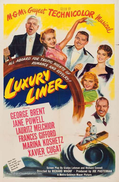 Luxury Liner - Movie Poster