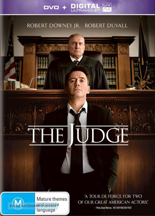 The Judge - Australian DVD movie cover