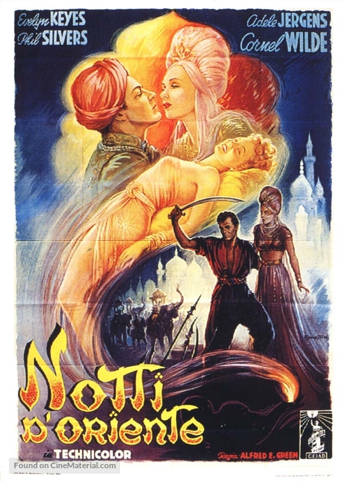 A Thousand and One Nights - Italian Movie Poster
