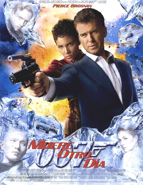 Die Another Day - Spanish Theatrical movie poster