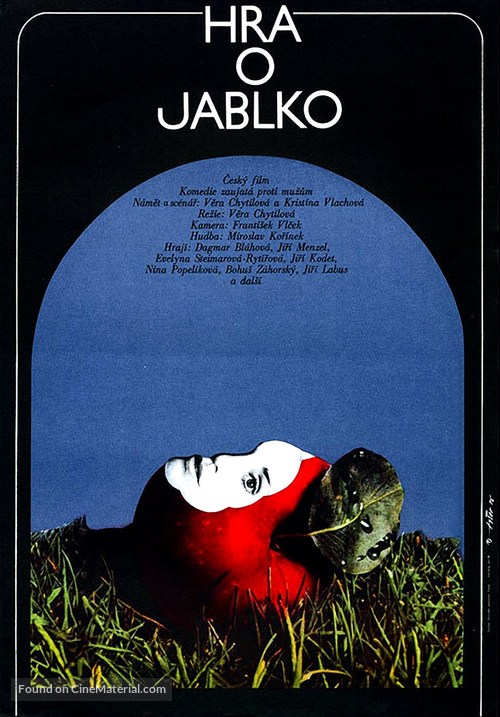 Hra o jablko - Czech Movie Poster