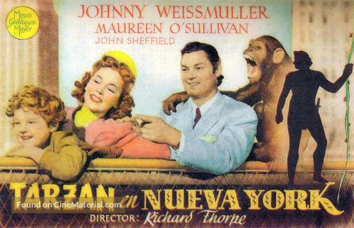 Tarzan&#039;s New York Adventure - Spanish Movie Poster