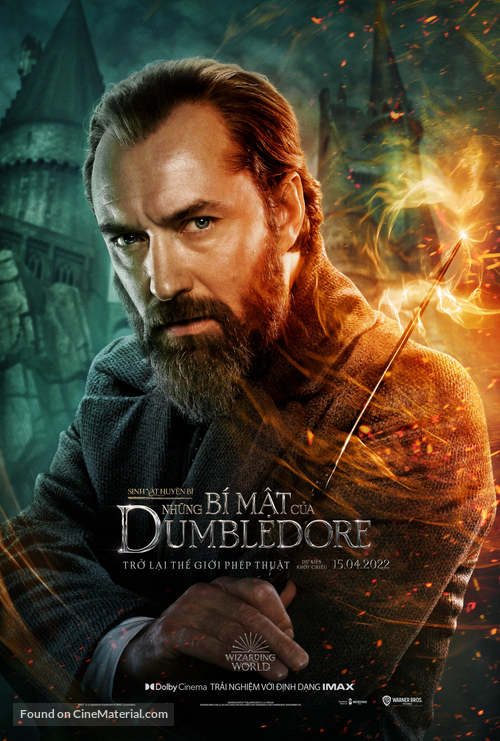 Fantastic Beasts: The Secrets of Dumbledore - Vietnamese Movie Poster