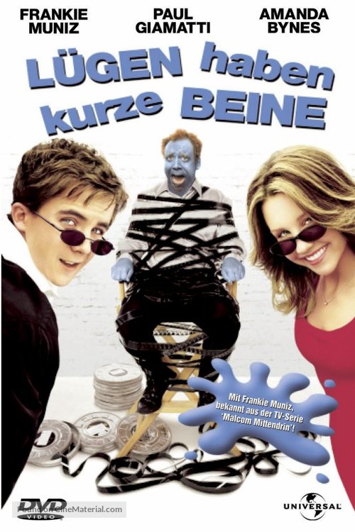 Big Fat Liar - German DVD movie cover