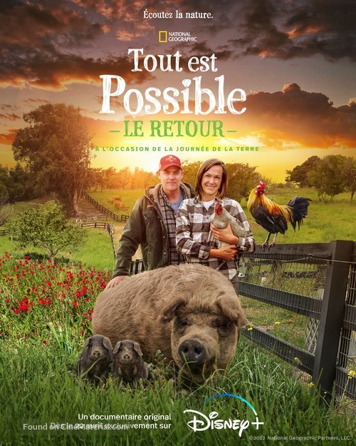 The Biggest Little Farm: The Return - French Movie Poster