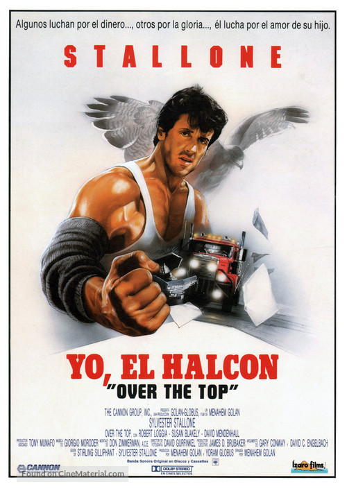 Over The Top - Spanish Movie Poster