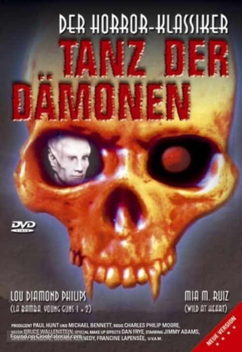 Demon Wind - German DVD movie cover