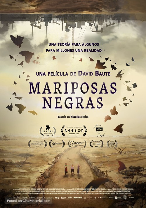 Mariposas Negras - Spanish Movie Poster