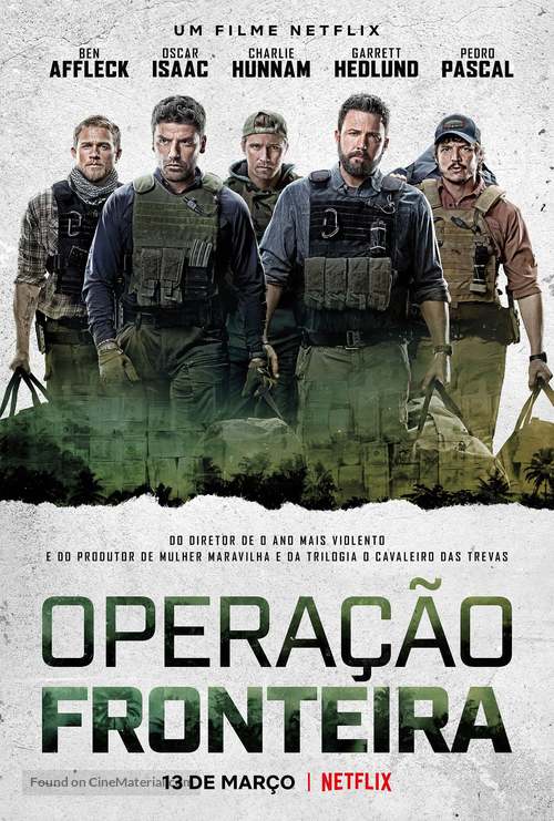 Triple Frontier - Portuguese Movie Poster