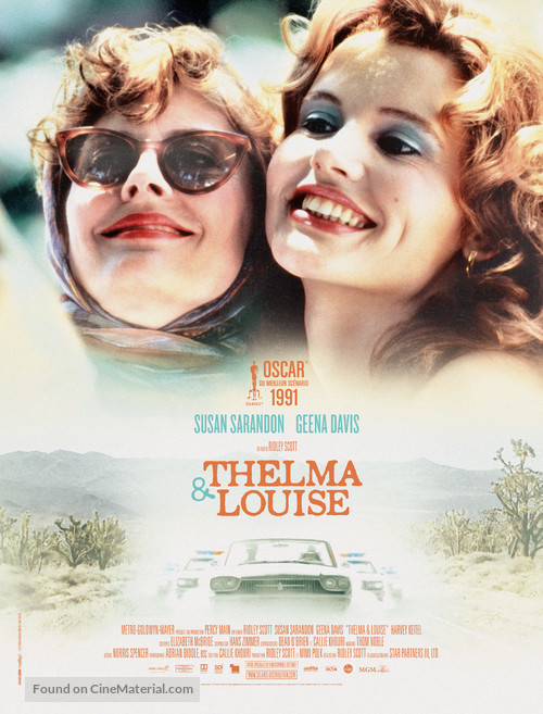 Thelma And Louise - French Re-release movie poster