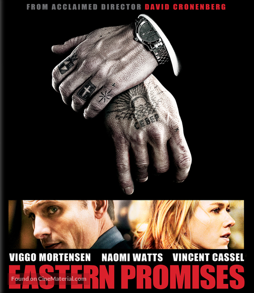 Eastern Promises - Blu-Ray movie cover