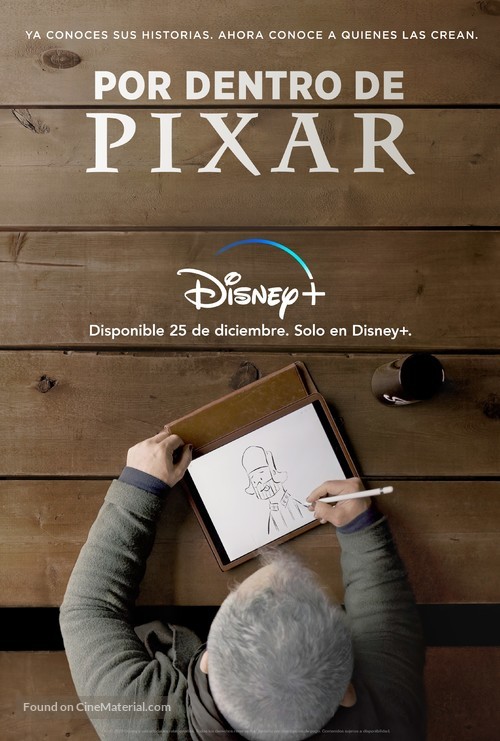 &quot;Inside Pixar&quot; - Spanish Movie Poster