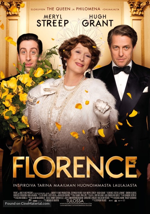 Florence Foster Jenkins - Finnish Movie Poster