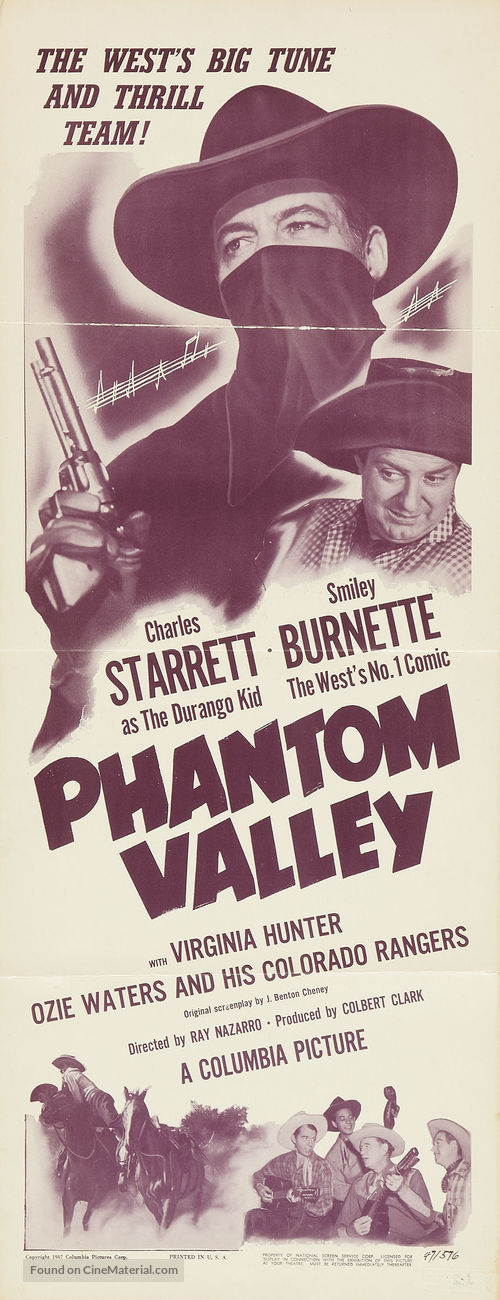 Phantom Valley - Movie Poster