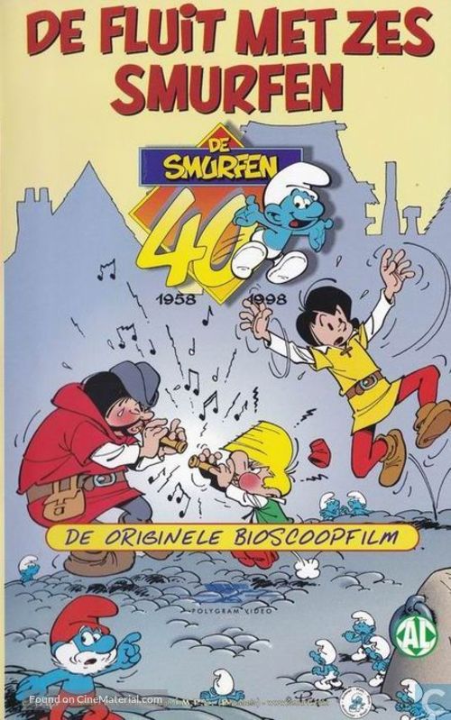 La fl&ucirc;te &agrave; six schtroumpfs - Dutch Movie Cover