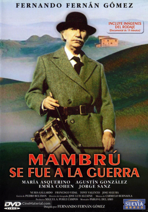 Mambr&uacute; se fue a la guerra - Spanish DVD movie cover