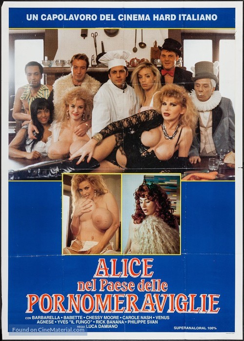 Alice nel paese delle pornomeraviglie - Italian Movie Poster