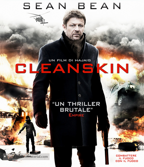 Cleanskin - Italian Blu-Ray movie cover