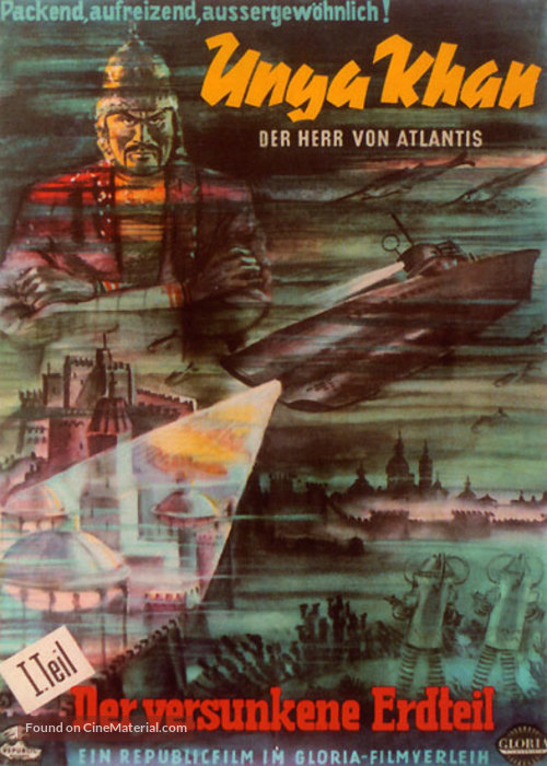 Undersea Kingdom - German Movie Poster