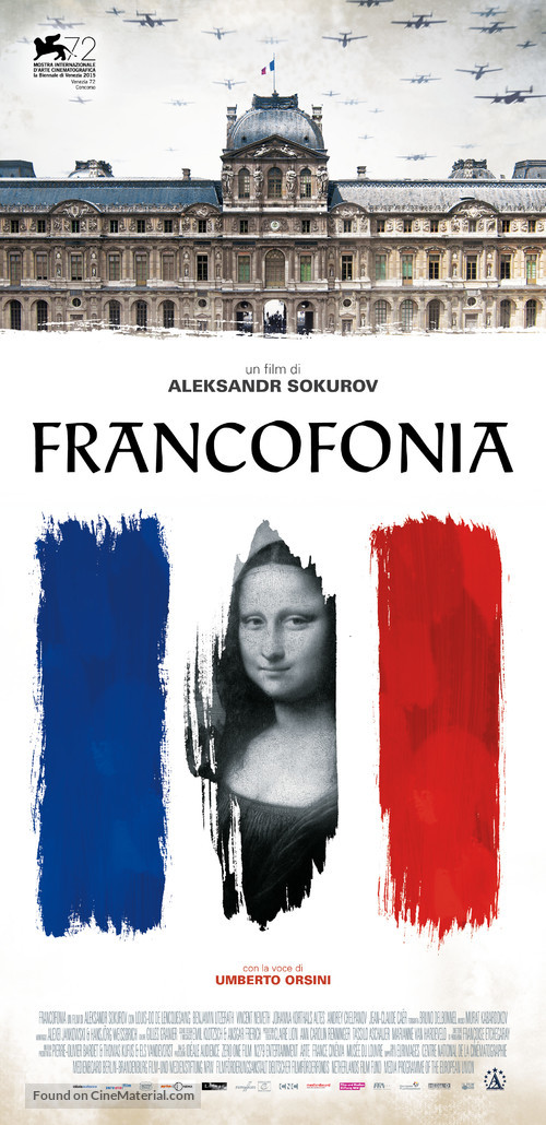 Francofonia - Italian Movie Poster