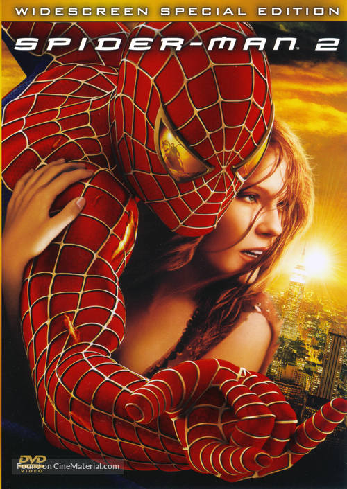 Spider-Man 2 - DVD movie cover