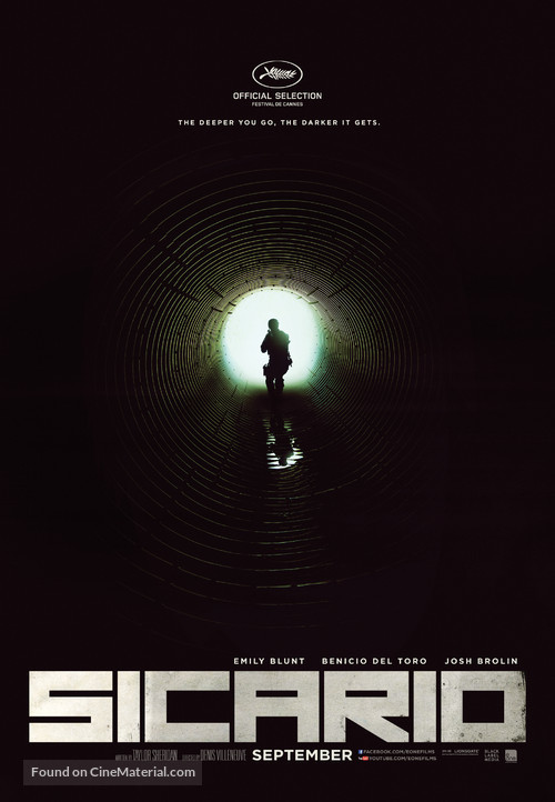 Sicario - Canadian Movie Poster