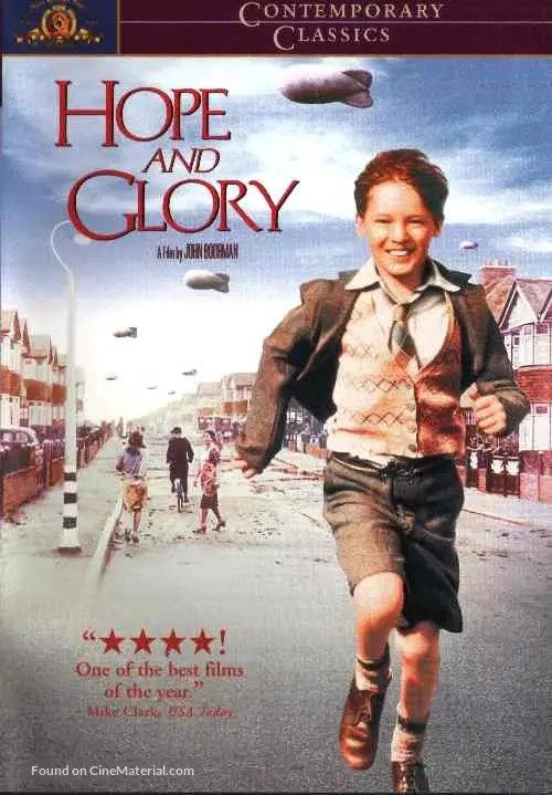 Hope and Glory - DVD movie cover