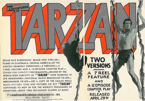 The New Adventures of Tarzan - poster