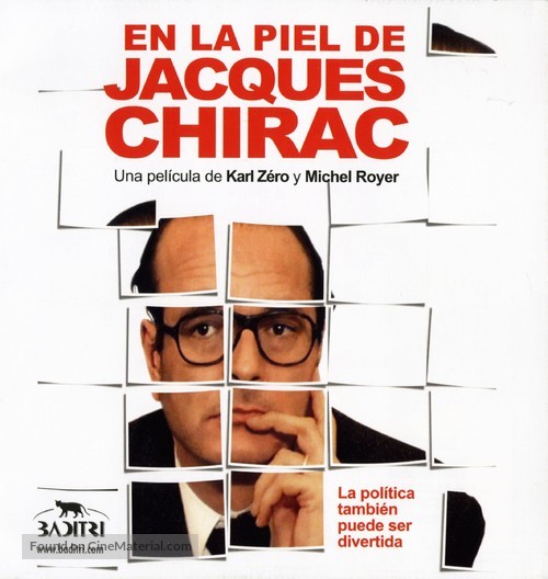 Dans la peau de Jacques Chirac - Spanish poster